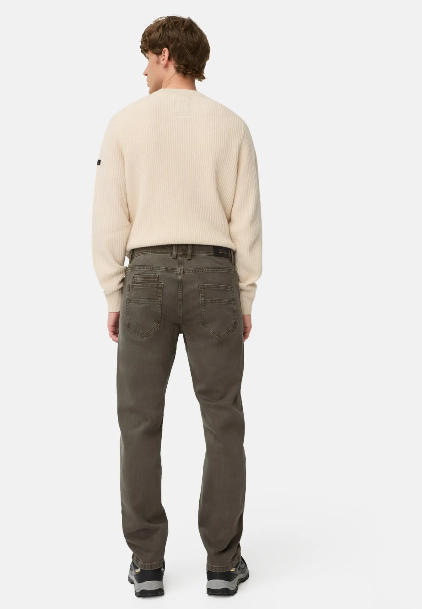 Herren Camel Active Jeans^5-Pocket Relaxed Fit Hose aus Baumwoll-Mix