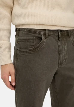 Herren Camel Active Jeans^5-Pocket Relaxed Fit Hose aus Baumwoll-Mix