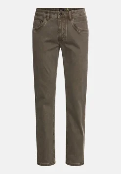 Herren Camel Active Jeans^5-Pocket Relaxed Fit Hose aus Baumwoll-Mix