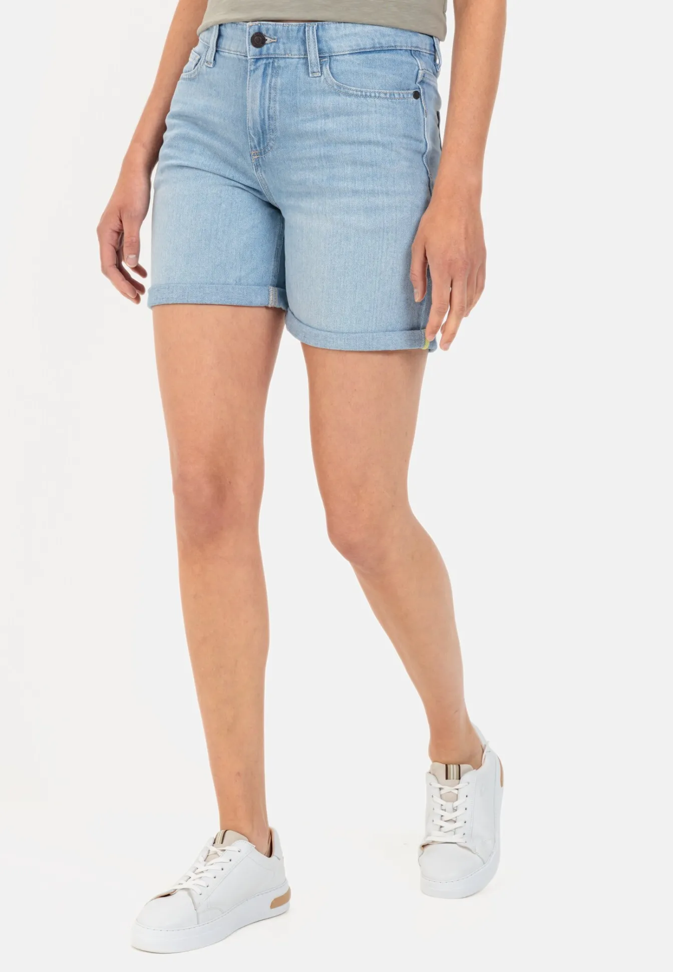 Damen Camel Active Hosen^5-Pocket Shorts Relaxed Fit