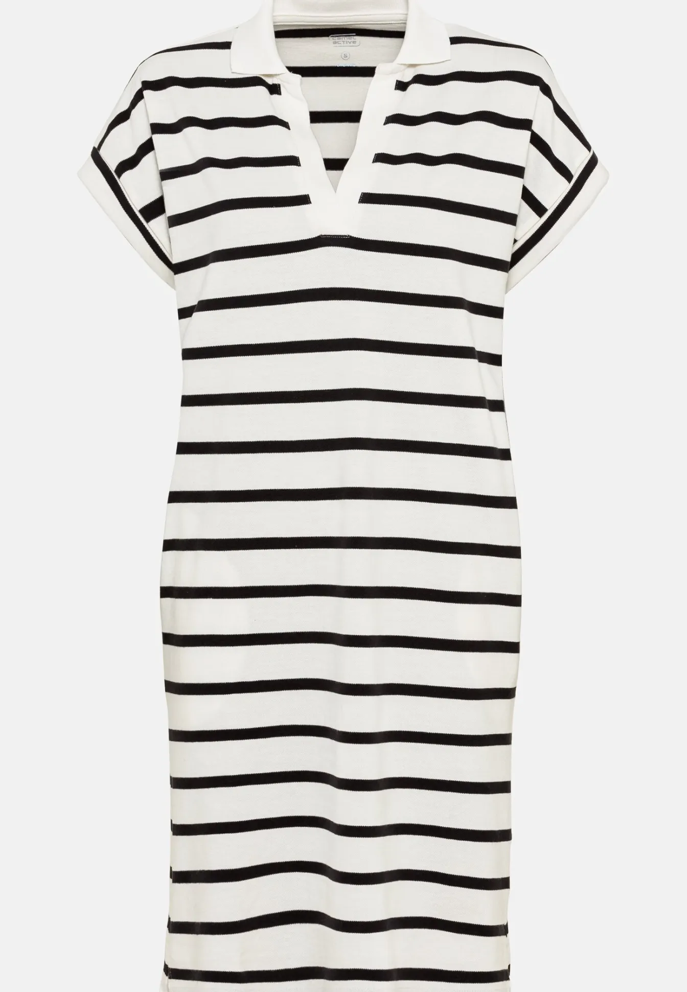 Damen Camel Active Kleider^Polo Kleid aus Piqué Baumwolle