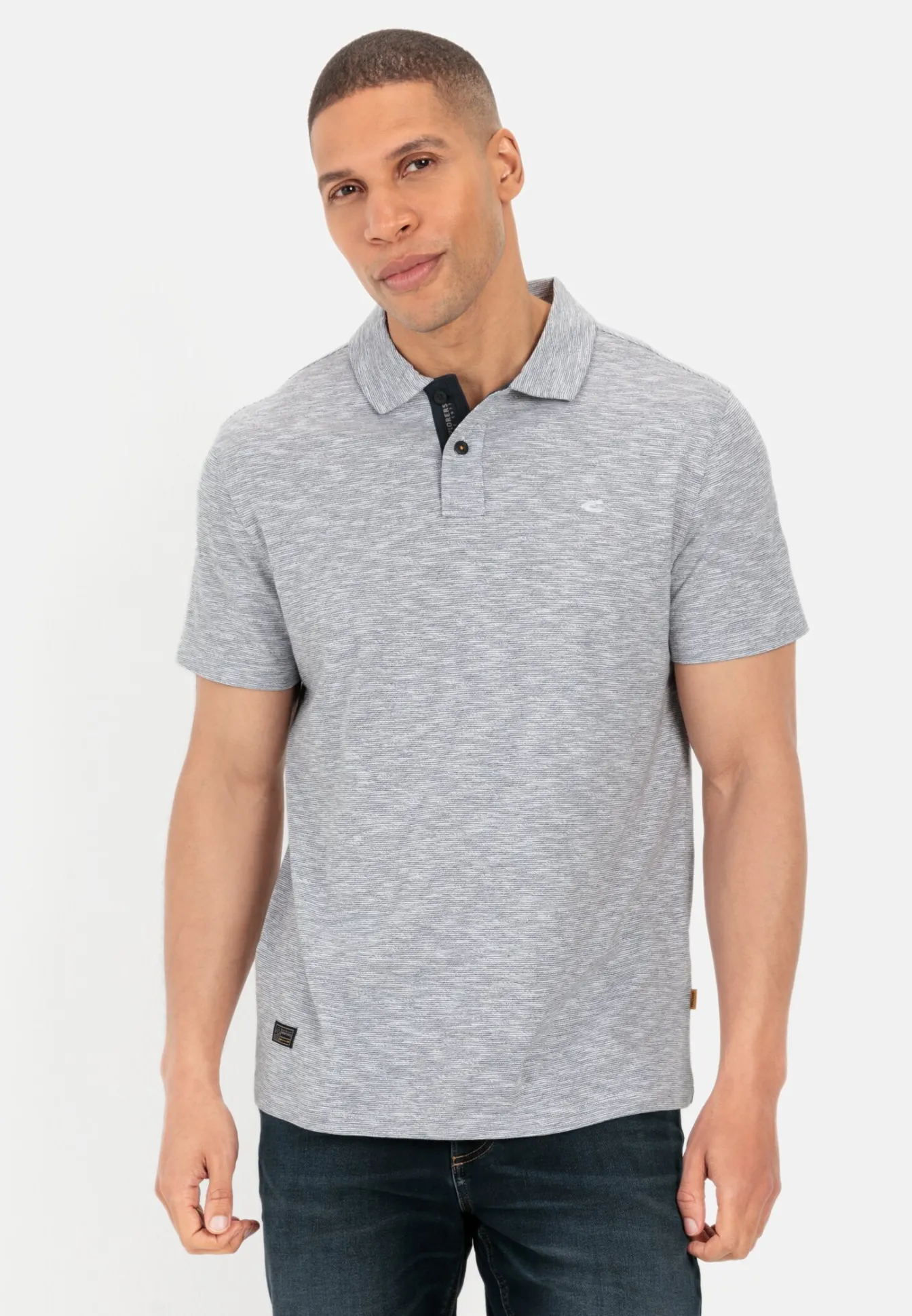 Herren Camel Active T-Shirts & Polos^Poloshirt aus zertifiziertem Organic Cotton