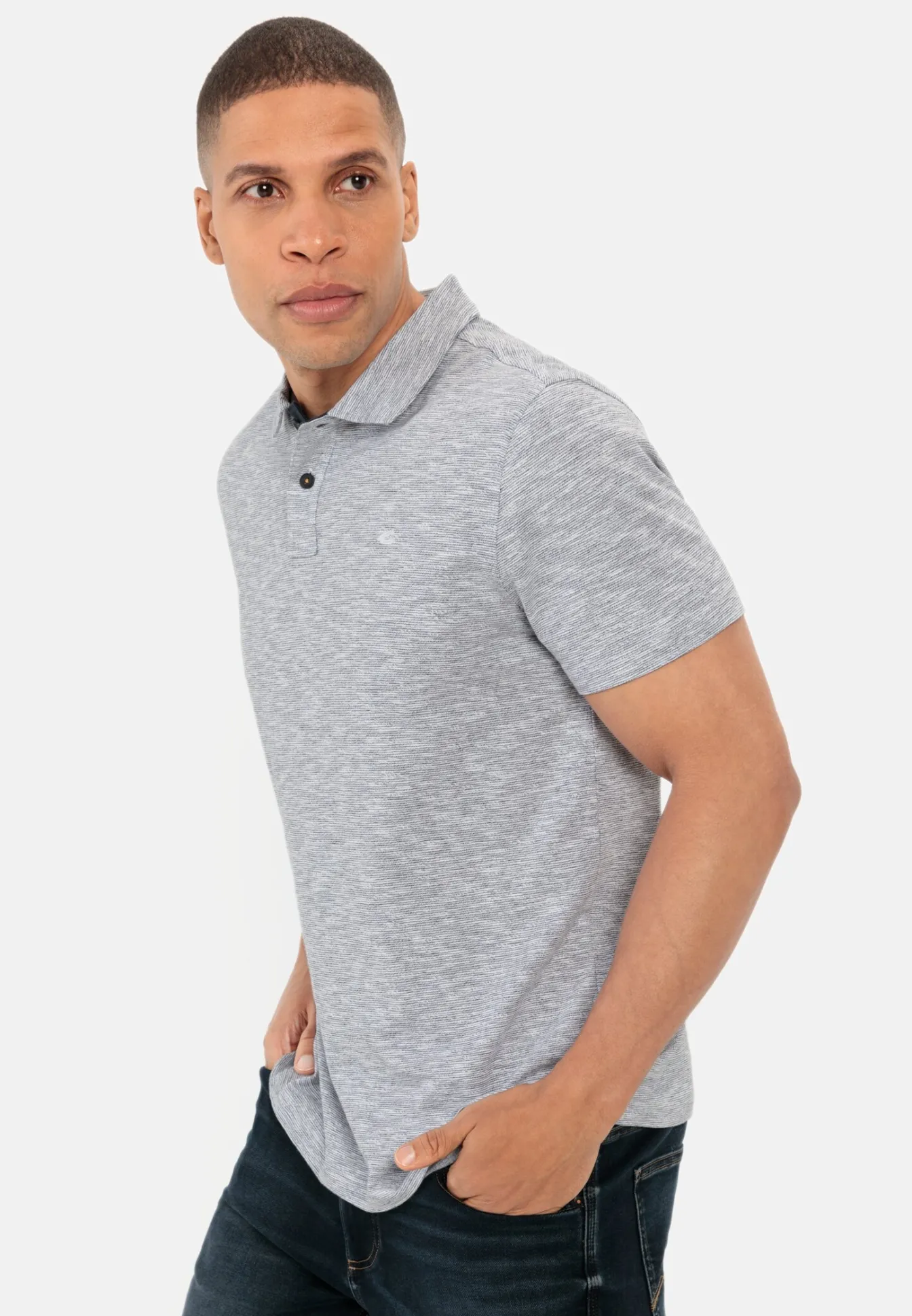 Herren Camel Active T-Shirts & Polos^Poloshirt aus zertifiziertem Organic Cotton