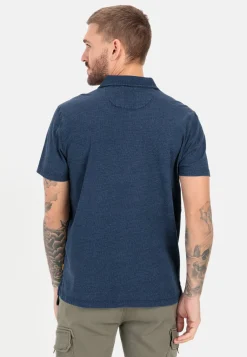 Herren Camel Active T-Shirts & Polos^Poloshirt mit minimal Allover-Print