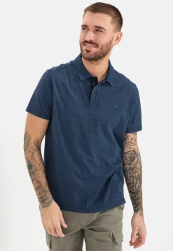 Herren Camel Active T-Shirts & Polos^Poloshirt mit minimal Allover-Print