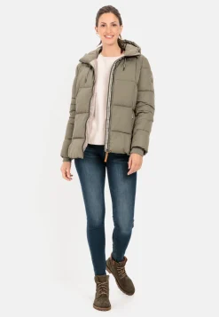 Damen Camel Active Jacken & Westen^Pufferjacke mit Kapuze