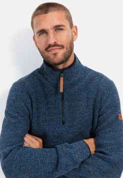 Herren Camel Active Pullover & Cardigan^Pullover aus einem Baumwollmix