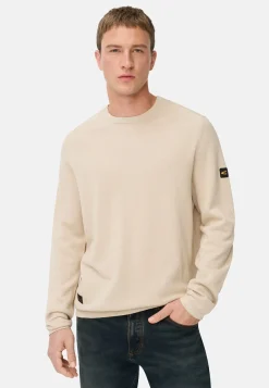 Herren Camel Active Pullover & Cardigan^Pullover aus reiner Baumwolle