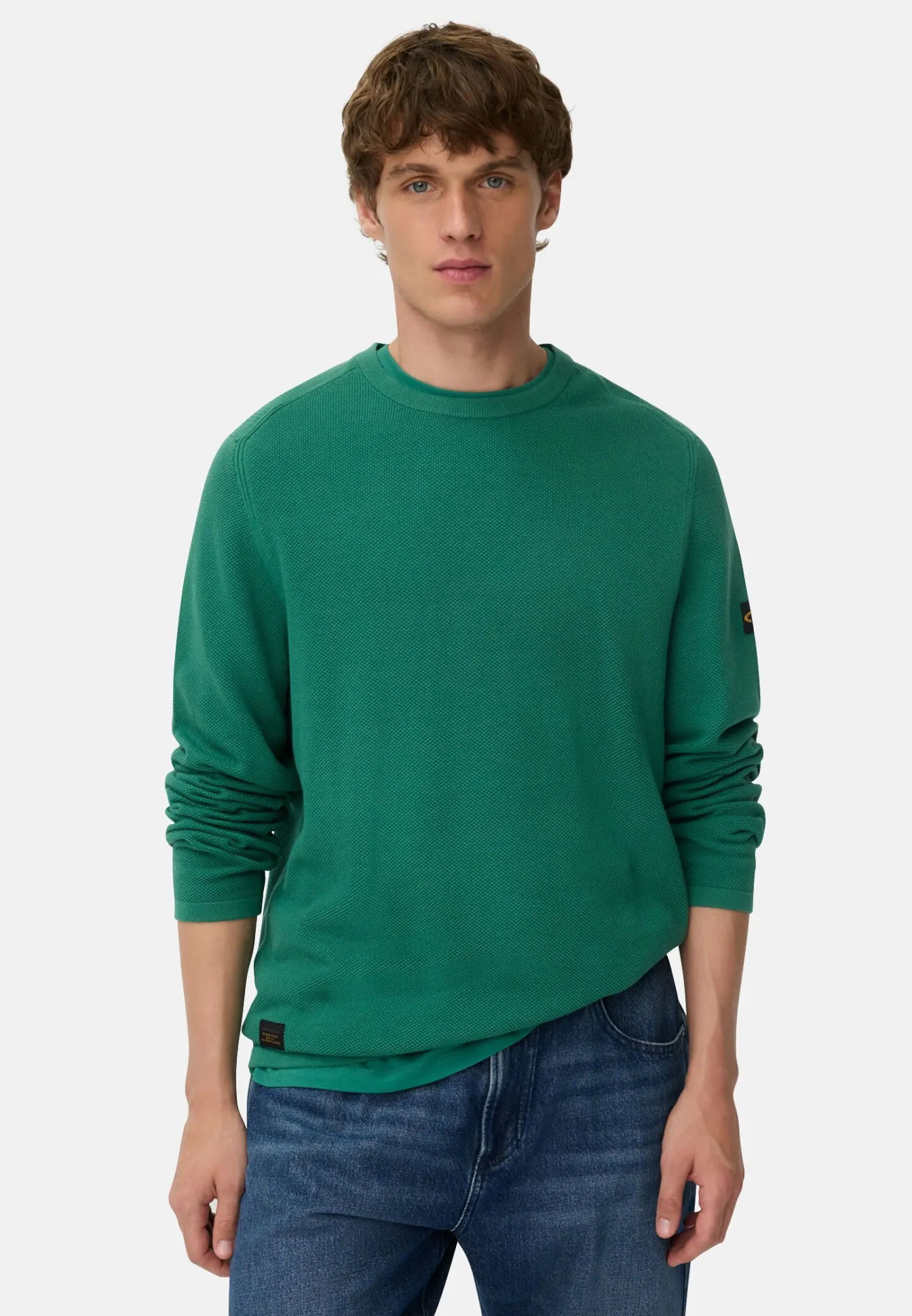Herren Camel Active Pullover & Cardigan^Pullover aus reiner Baumwolle
