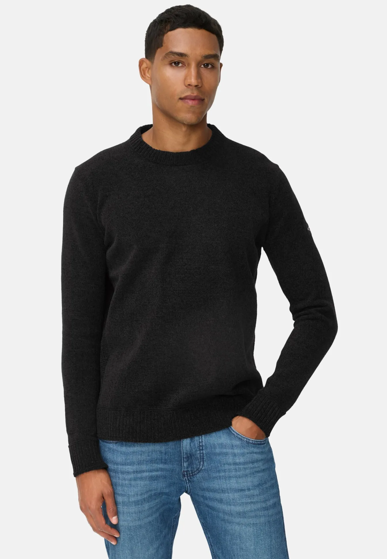 Herren Camel Active Pullover & Cardigan^Pullover mit Rundhalskragen