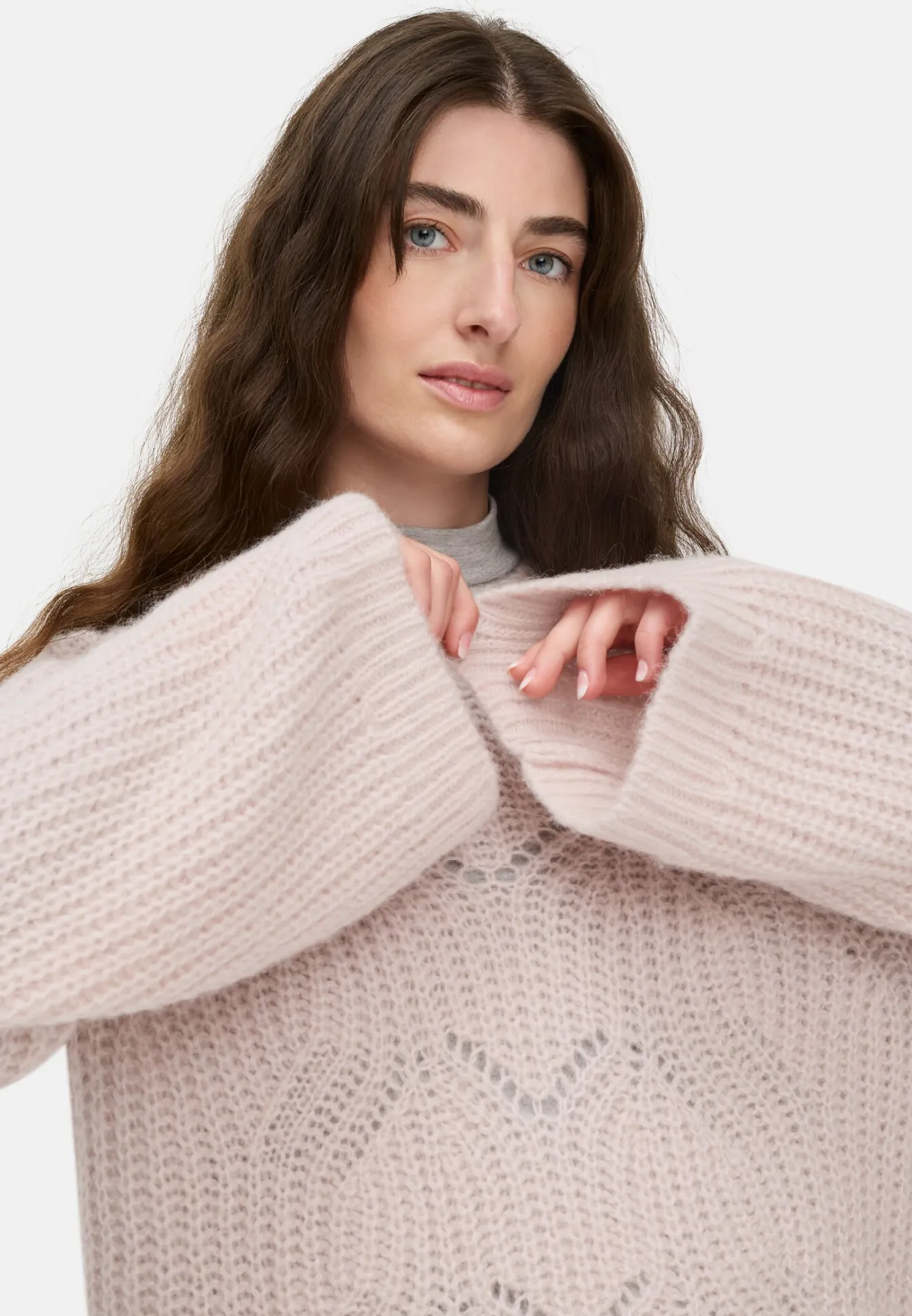Damen Camel Active Pullover & Cardigans^Pullover mit strukturiertem Strickmuster