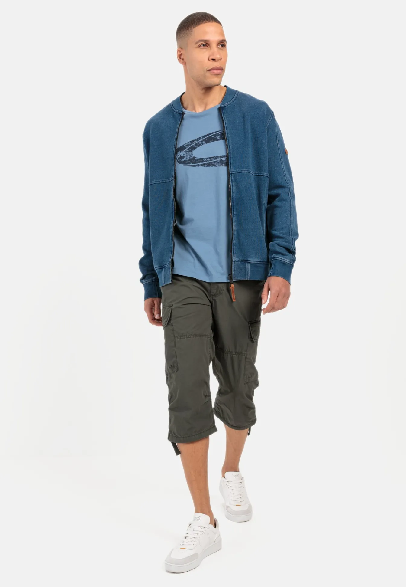 Herren Camel Active Shorts & Bermudas^Regular Fit 3/4 Cargo Shorts
