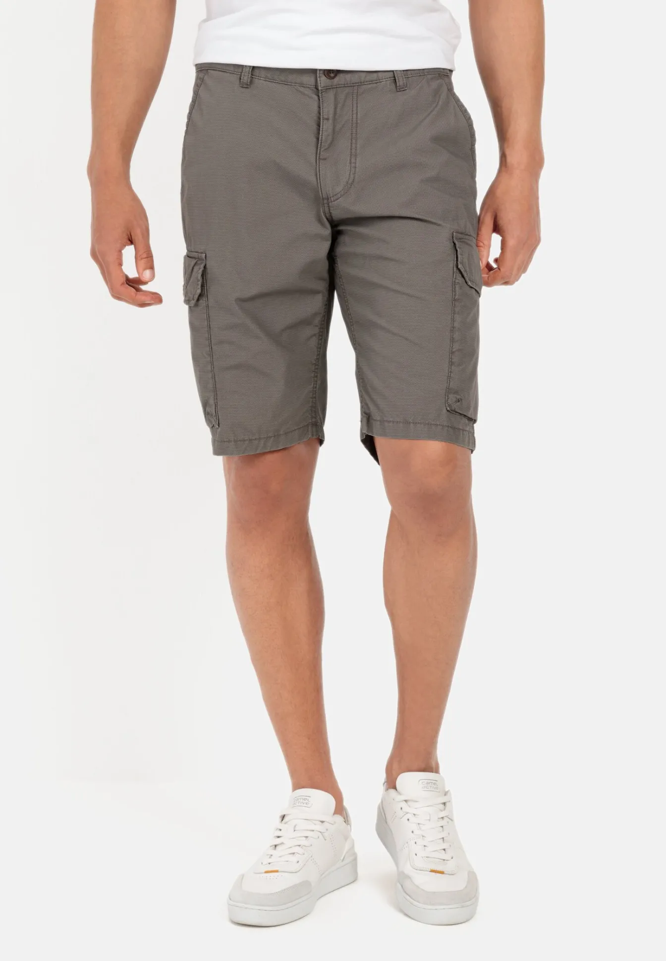 Herren Camel Active Shorts & Bermudas^Regular Fit Cargo Shorts mit Minimal Print