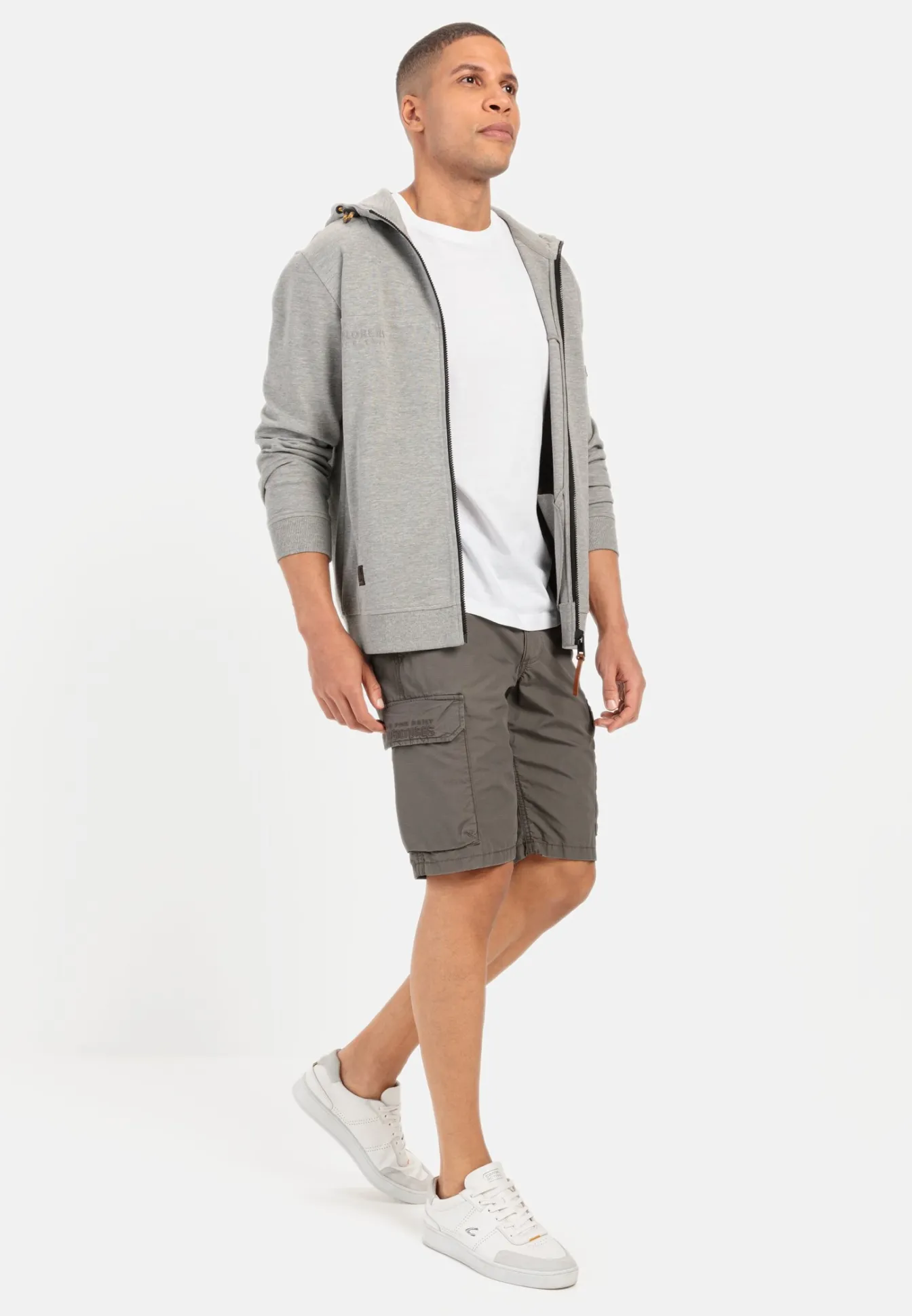 Herren Camel Active Shorts & Bermudas^Regular Fit Cargo Shorts mit Minimal Print