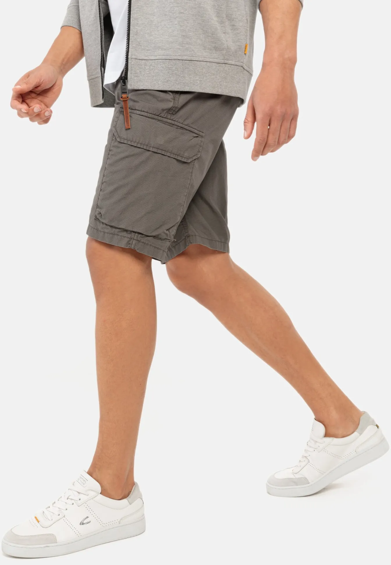 Herren Camel Active Shorts & Bermudas^Regular Fit Cargo Shorts mit Minimal Print