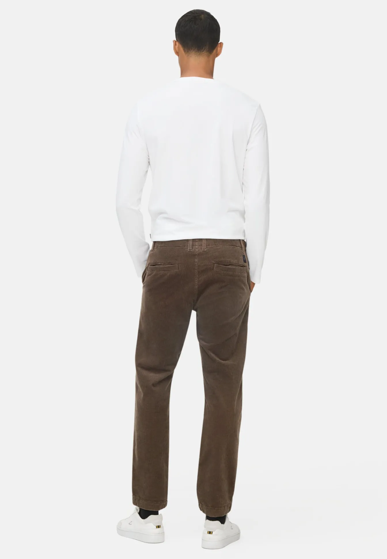 Herren Camel Active Hosen^Regular Fit Chino Hose aus Cord