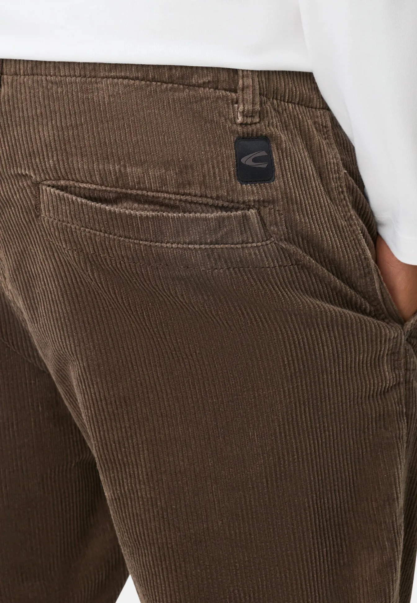 Herren Camel Active Hosen^Regular Fit Chino Hose aus Cord