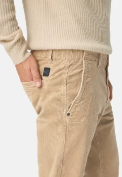 Herren Camel Active Hosen^Regular Fit Chino Hose aus Cord