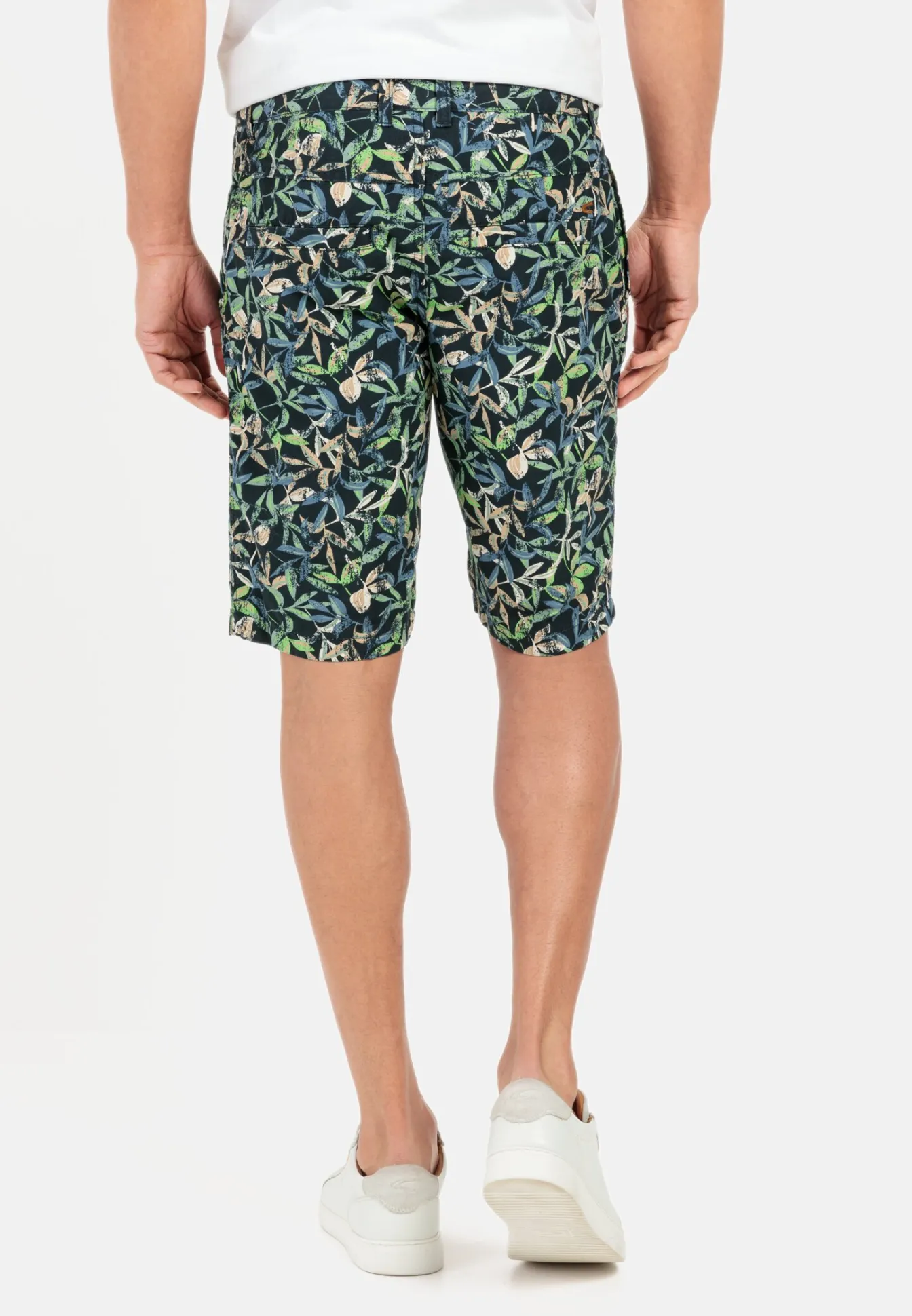 Herren Camel Active Shorts & Bermudas^Regular Fit Chino Short mit Allover-Print