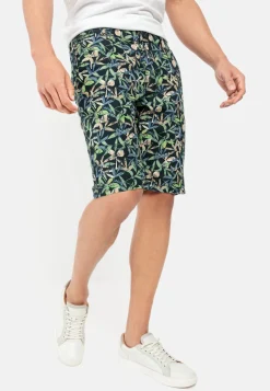 Herren Camel Active Shorts & Bermudas^Regular Fit Chino Short mit Allover-Print