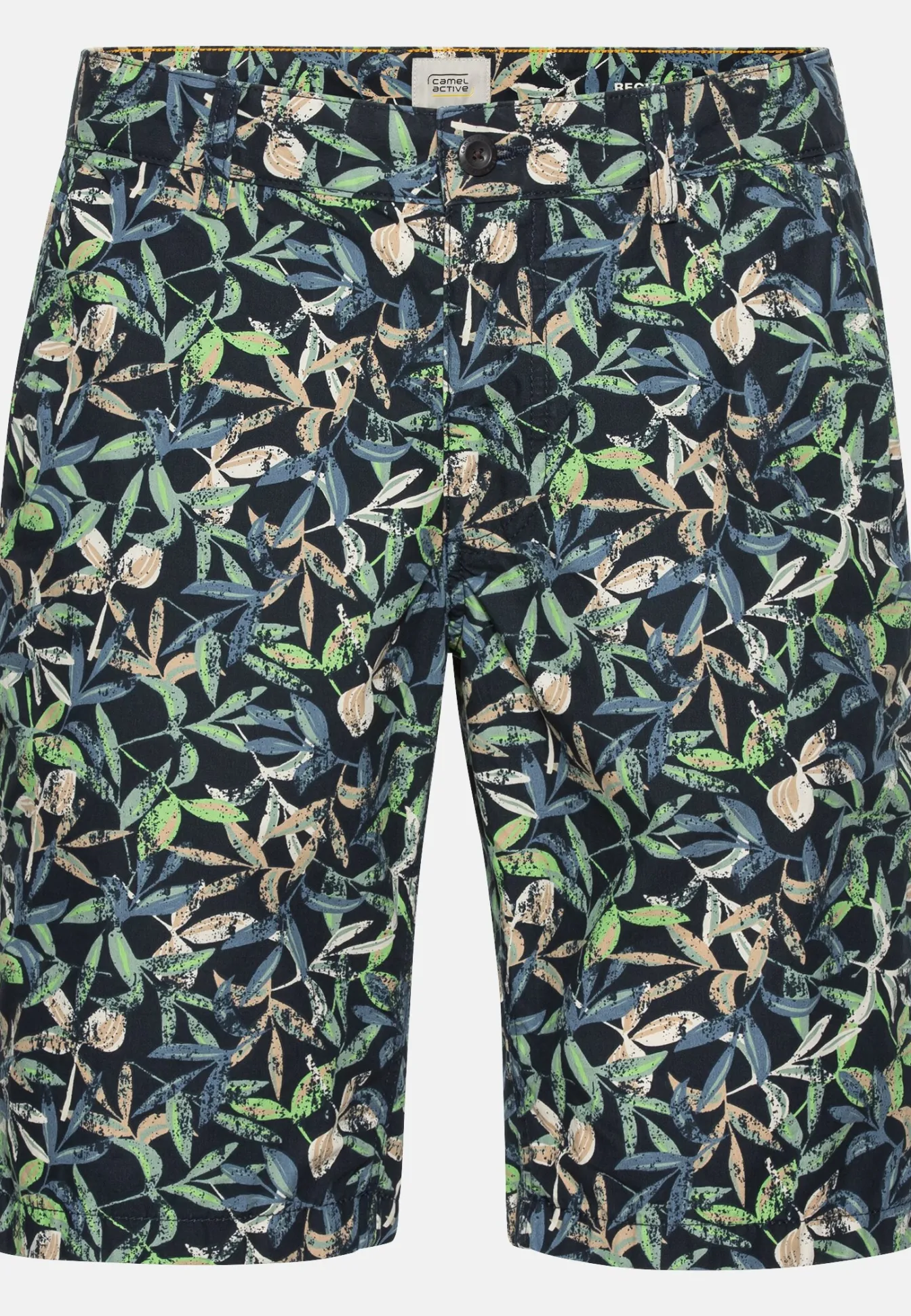 Herren Camel Active Shorts & Bermudas^Regular Fit Chino Short mit Allover-Print