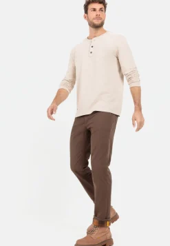 Herren Camel Active Hosen^Regular Fit 5-Pocket Hose mit Thermofutter