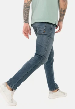 Herren Camel Active Jeans^Regular Fit 5-Pocket Jeans aus Baumwolle
