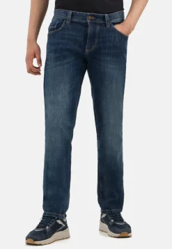 Herren Camel Active Jeans^Regular Fit 5-Pocket Jeans aus Baumwolle