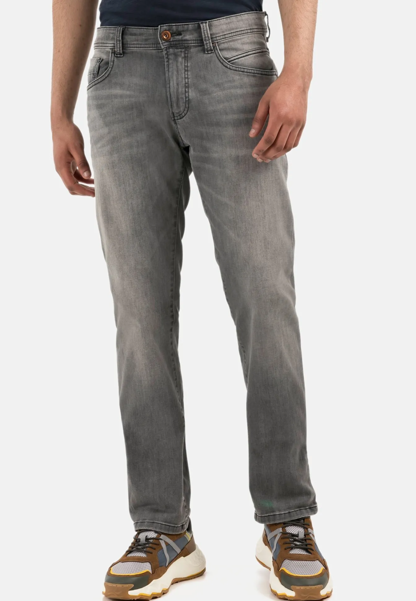 Herren Camel Active Jeans^Regular Fit 5-Pocket Organic Cotton Jeans
