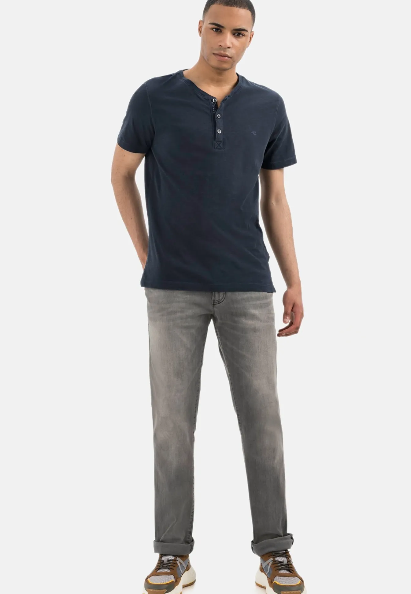 Herren Camel Active Jeans^Regular Fit 5-Pocket Organic Cotton Jeans