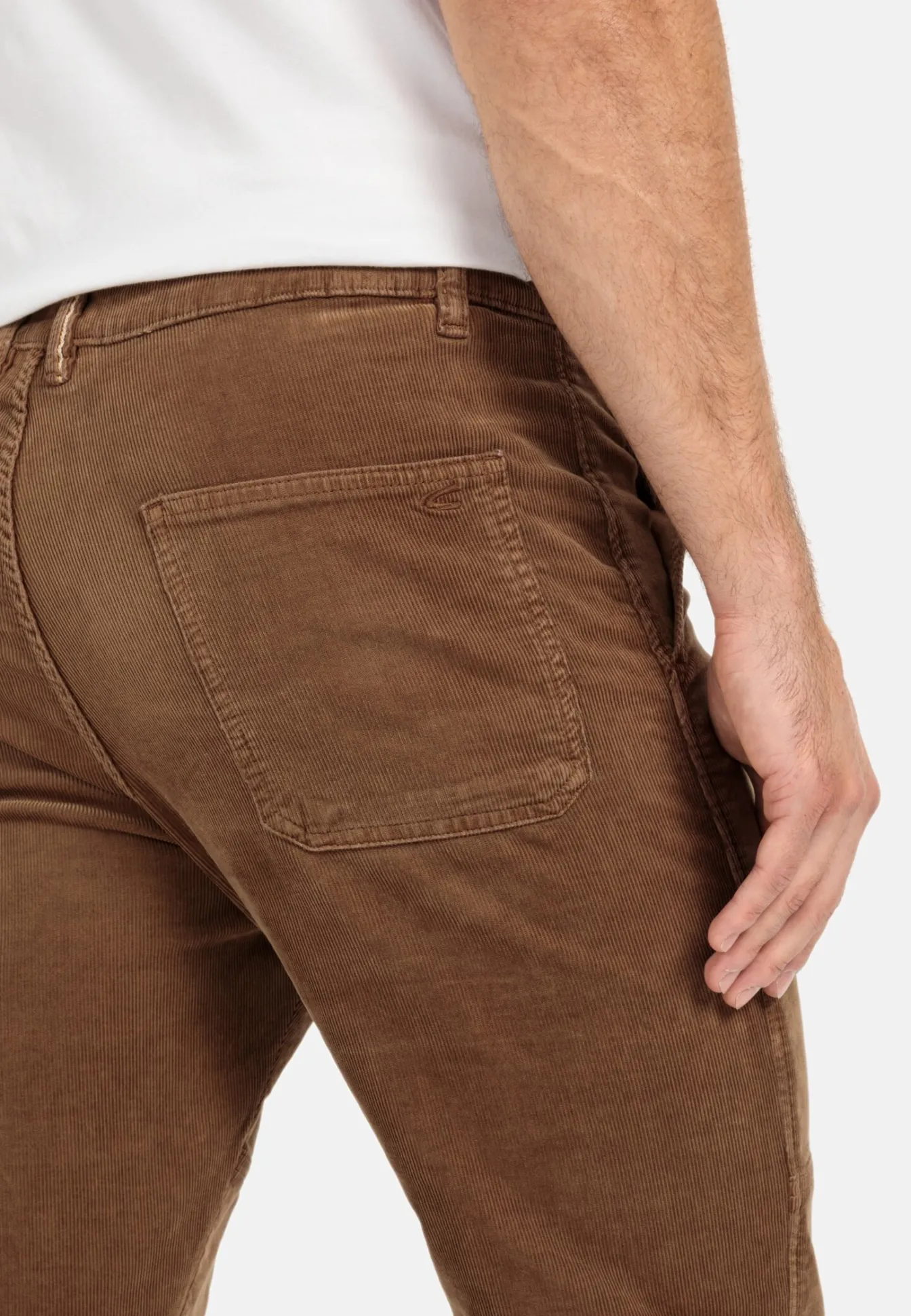 Herren Camel Active Hosen^Relaxed Fit Cord Explorer Chino