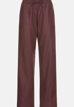 Damen Camel Active Hosen^Relaxed Fit Hose aus einem Leinenmix