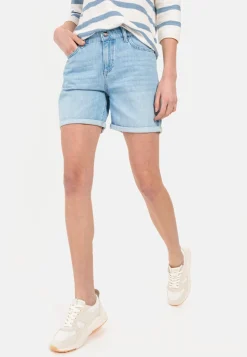 Damen Camel Active Hosen^Relaxed Fit Jeans Shorts