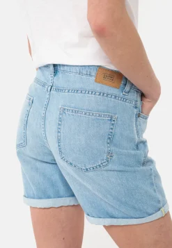 Damen Camel Active Hosen^Relaxed Fit Jeans Shorts