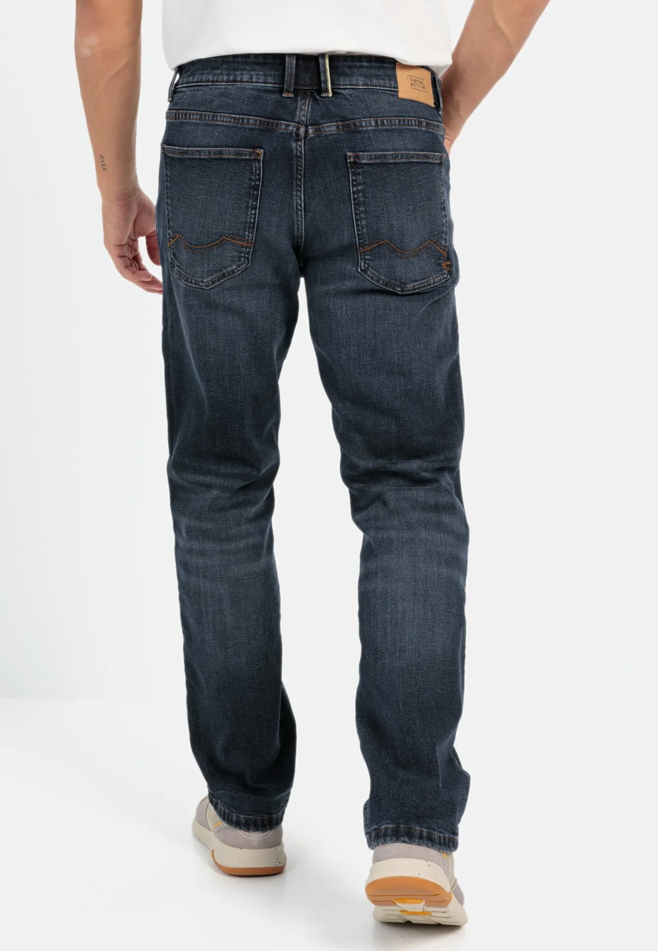 Herren Camel Active Jeans^Relaxed Fit 5-Pocket Jeans mit Thermofutter