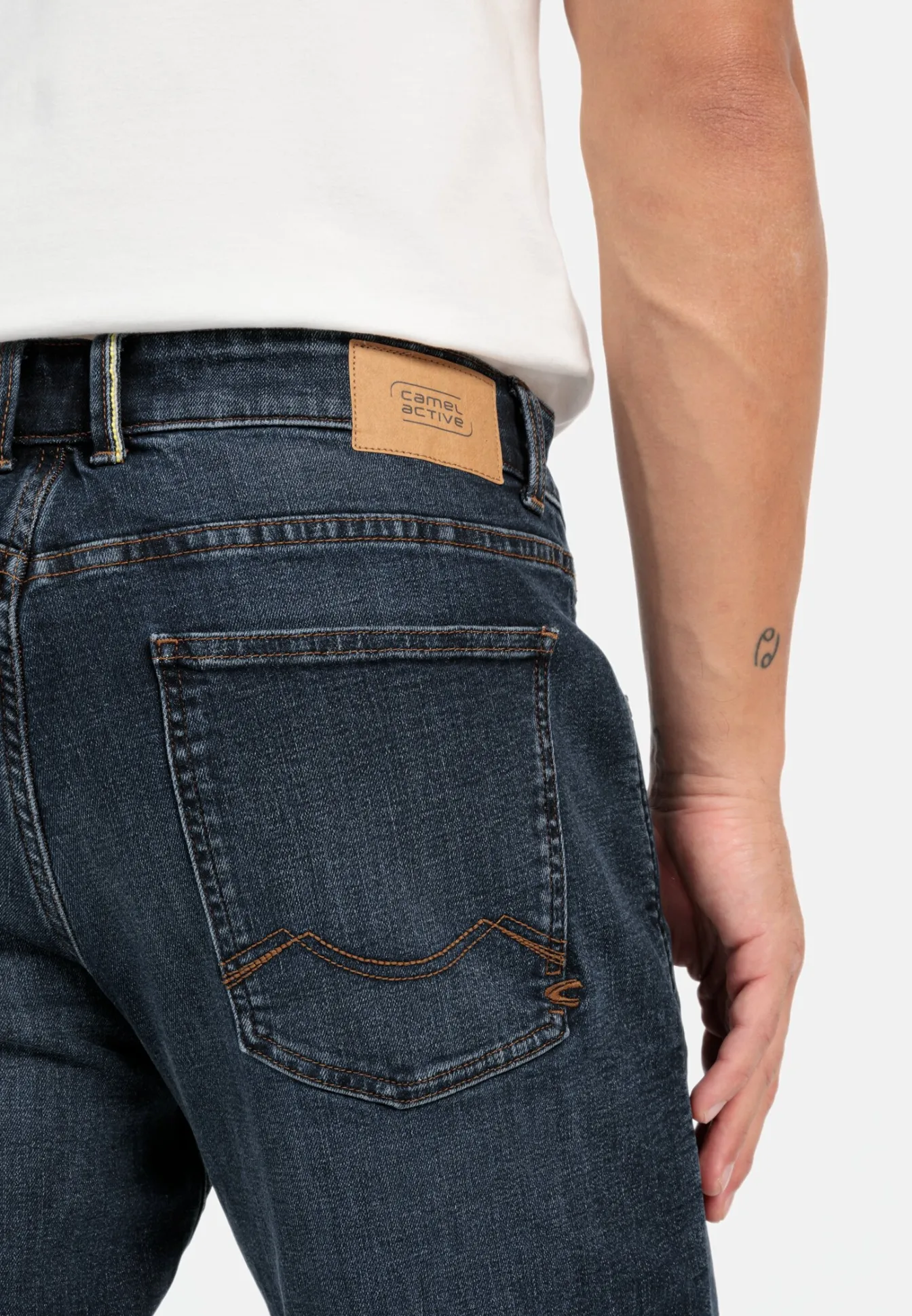Herren Camel Active Jeans^Relaxed Fit 5-Pocket Jeans mit Thermofutter