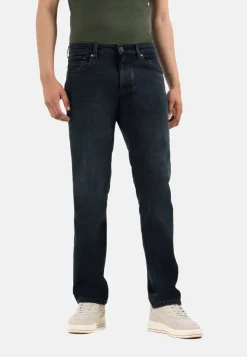 Herren Camel Active Jeans^Relaxed Fit 5-Pocket Jeans mit leichten Used-Effekten