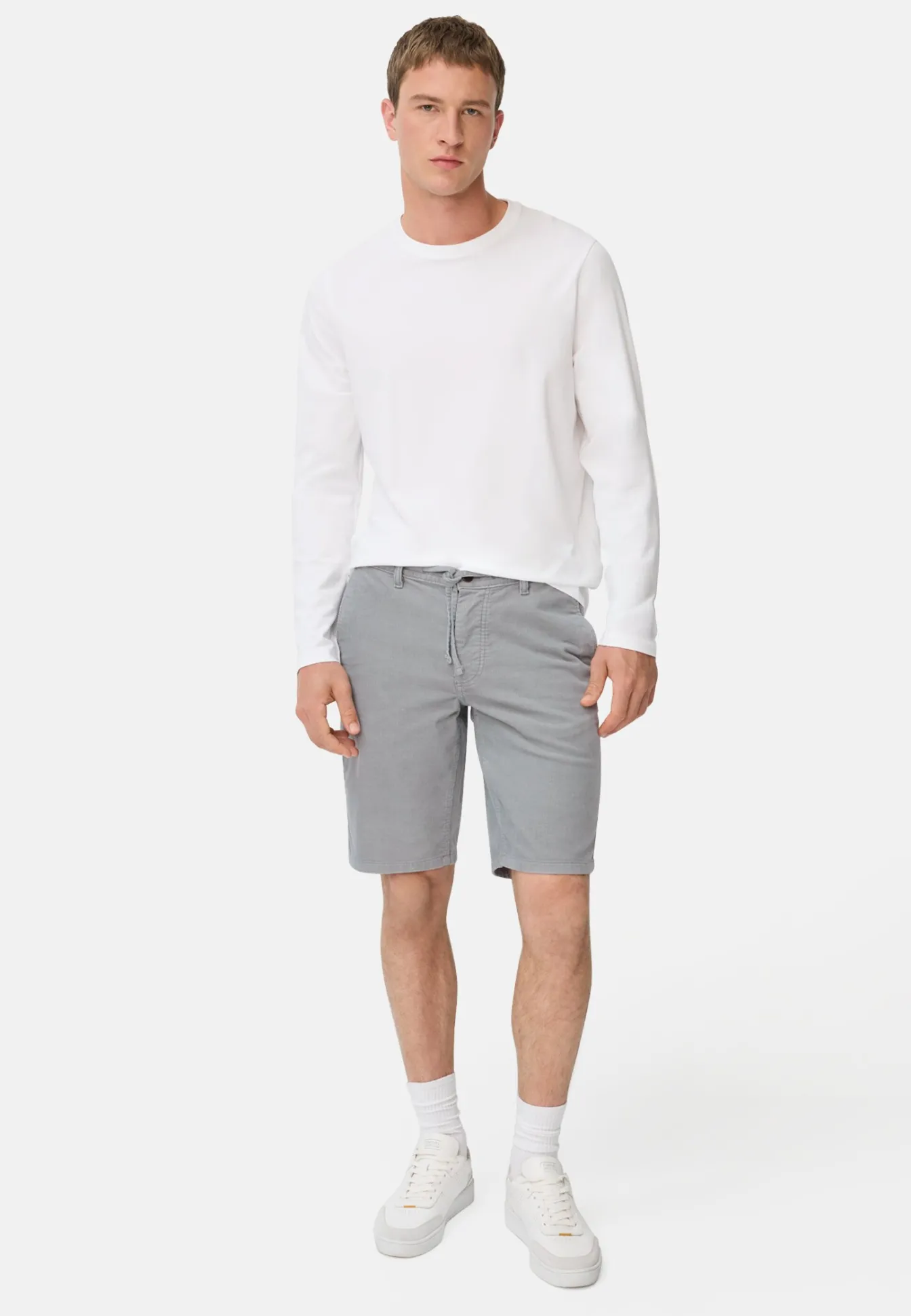 Herren Camel Active Shorts & Bermudas^Relaxed Fit Shorts aus Baumwoll-Polyester-Mix