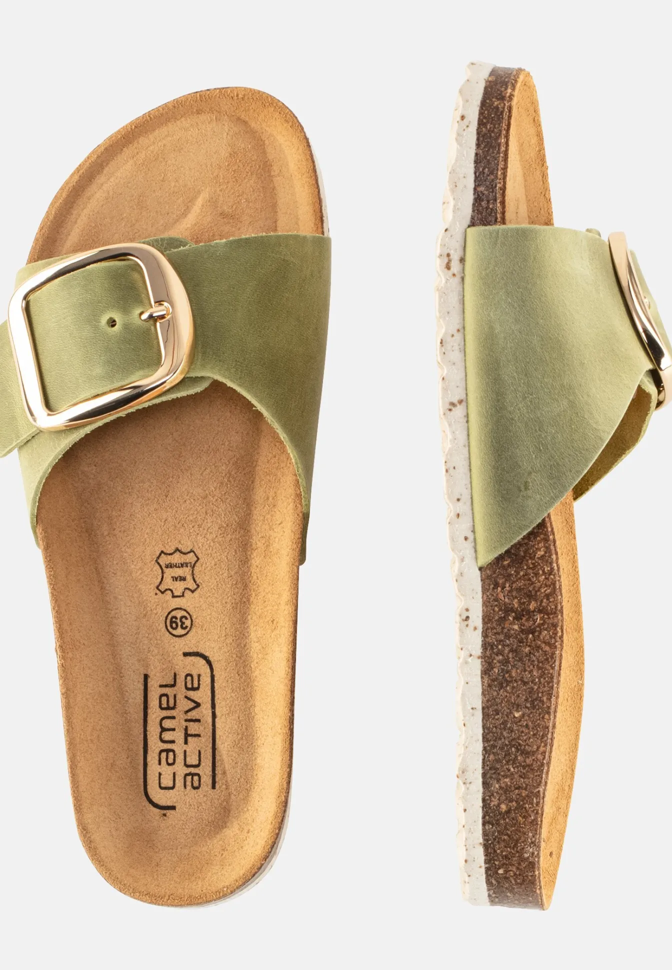 Damen Camel Active Sandalen^Riemensandale aus hochwertigem Leder