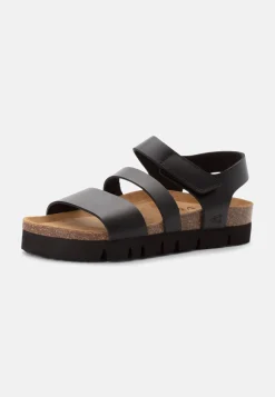 Damen Camel Active Sandalen^Riemensandalen aus Nappaleder