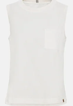 Damen Camel Active T-Shirts & Polos^Ärmelloses T-Shirt mit Brusttasche