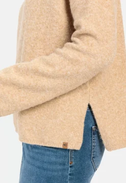 Damen Camel Active Pullover & Cardigans^Rollkragenpullover aus einem Wollmix