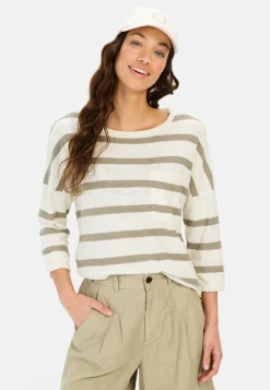 Damen Camel Active Pullover & Cardigans^Rundhals Pullover aus Baumwolle