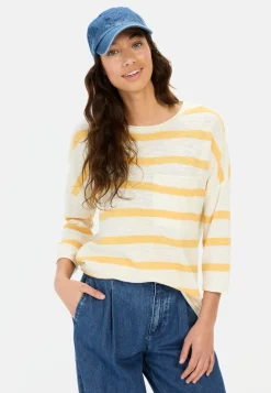 Damen Camel Active Pullover & Cardigans^Rundhals Pullover aus Baumwolle