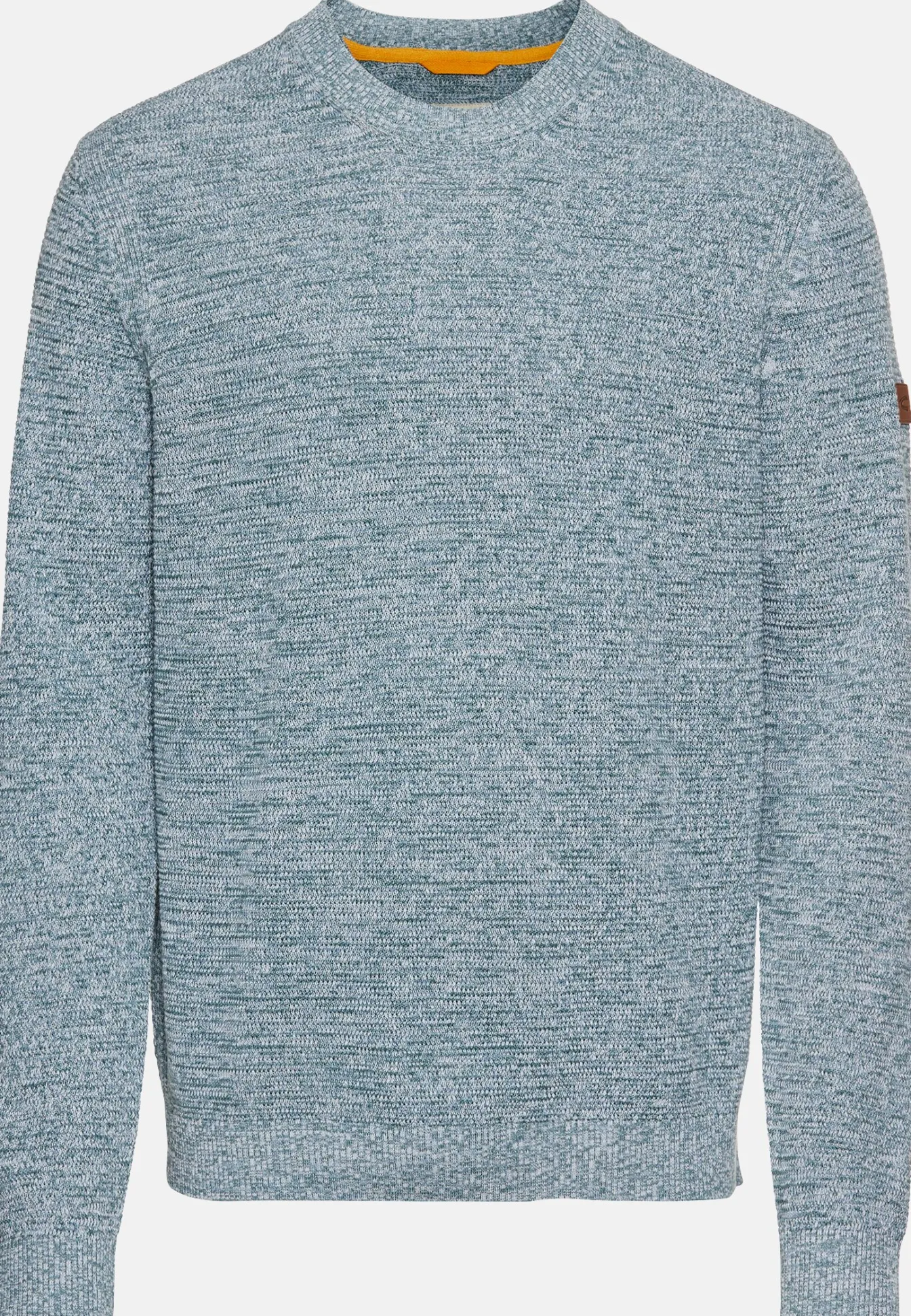 Herren Camel Active Pullover & Cardigan^Rundhals Pullover aus Baumwolle