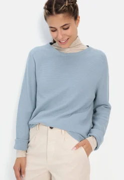 Damen Camel Active Sweatshirts & Hoodies^Rundhals Sweatshirt aus reiner Baumwolle