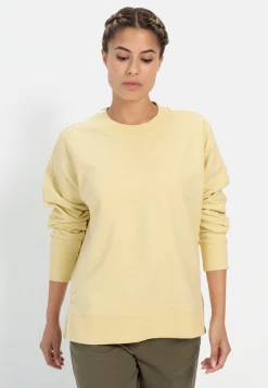 Damen Camel Active Sweatshirts & Hoodies^Rundhals Sweatshirt aus reiner Baumwolle