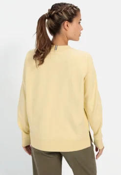 Damen Camel Active Sweatshirts & Hoodies^Rundhals Sweatshirt aus reiner Baumwolle