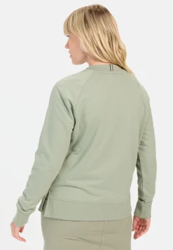 Damen Camel Active Sweatshirts & Hoodies^Rundhals Sweatshirt aus reiner Baumwolle