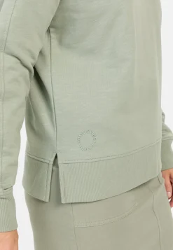 Damen Camel Active Sweatshirts & Hoodies^Rundhals Sweatshirt aus reiner Baumwolle